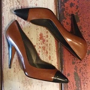 Brown Pointed Heels